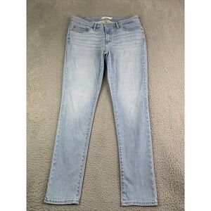 Levi's 711 Skinny Jeans Womens Size 31 Light Wash Cotton Blend  Denim